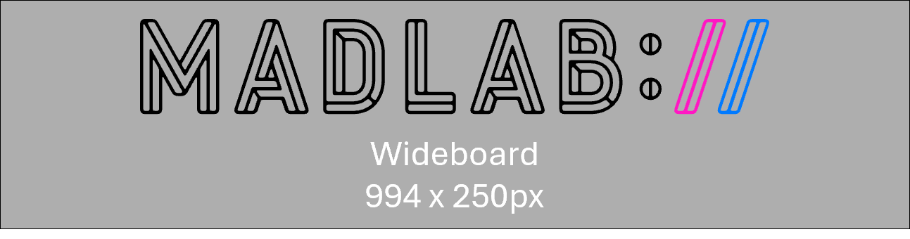 Beispielbanner MADLAB - Wideboard